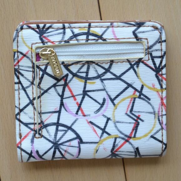 Fossil Bi-Fold Wallet Wheels Circle - Picture 1 of 5